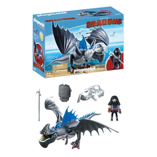 How to Train Your Dragon Drago and Thunderclaw Playset